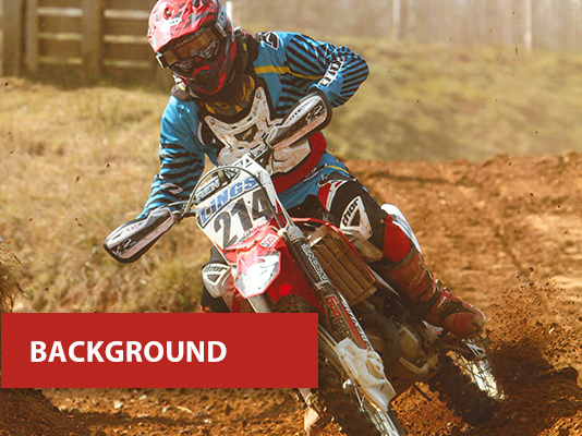 background - dirt bike